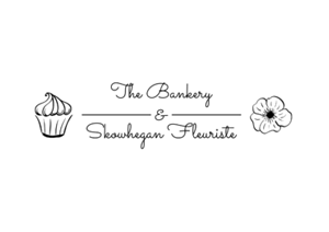 The Bankery and Skowhegan Fleuriste logo